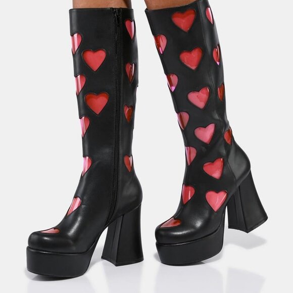 RETRO KIND OF LOVE  Go Go Boots ( BRAND NEW !!!! ) - Picture 1 of 7